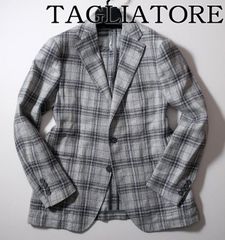 美品】タリアトーレ ダカール リネン デニム テーラードジャケット 50