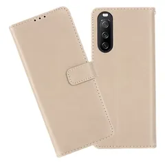 【在庫セール】iii/docomo SO-52B /au SOG04 10 兼用 ケース 手帳型 カバー (グレー) ソニー Xperia エクスペリア so52b sog04 ドコモ xperia 10 SONY iii 手帳型ケース カード収納 スタンド機