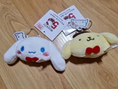 サンリオ ハローキティ 50周年キーホルダー ポムポムプリン シナモロール