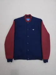 (100)アディダス メンズ ウール スタジャン ブルゾン スリムフィット L19W1504