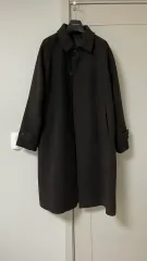 UNIQLO ユニクロ ウールコート (ダークブラウン / 100-105)