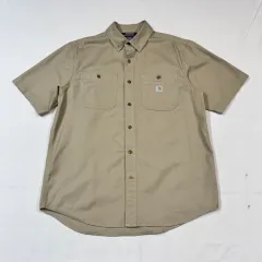 L) カーハート ラギッド フレックス リラックスフィット 半袖 シャツ