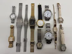 中古品、ジャンク品の腕時計まとめ売り12本の大量出品