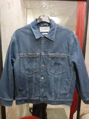 7/11 カルバン・クライン デニム オーバーサイズ デニムジャケット S