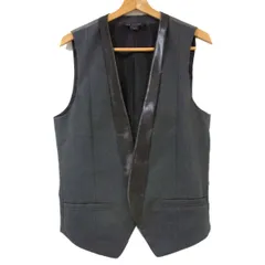 ◆ARMANI EXCHANGE アルマーニ ジレ ショールカラー ベスト メンズ