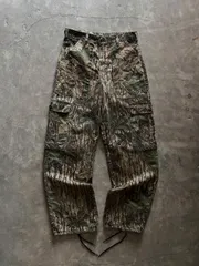 リアルツリーカモ RANGER カーゴパンツ 裾ドローコード 迷彩