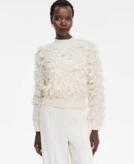 アイエヌシー インターナショナル コンセプト レディース アウター ニット・セーター タートルネック セーター INC International Concepts Womens Fuzzy Turtleneck Sweater Vintage Cr