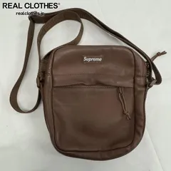 Supreme/シュプリーム【23AW】Leather Shoulder Bag/レザー ショルダーバッグ