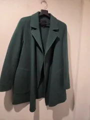 セオリー グリーン ウール コート