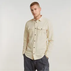 ジースター メンズ トップス シャツ G Star Gstar Marine Shirt Sn43 Ecru GD C487 エクリュのサムネイル