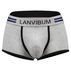 メンズ ボクサーパンツ 綿混 コットン ストレッチ 前閉じ 立体設計 メンズ下着 男性 下着 インナー 通気性 しっかり生地 かっこいい 無地 大きいサイズ ms-039