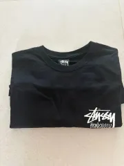 STUSSY ステューシー ホノルル ブラック 半袖 Tシャツ M