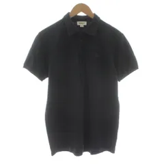 ディーゼル DIESEL ポロシャツ カットソー 鹿の子 ストレッチ L 黒 ブラック 襟付き 半袖 /KU