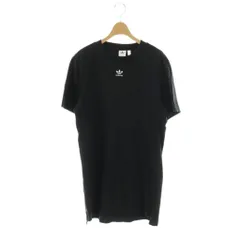 アディダスオリジナルス adidas originals ワンピース 半袖 OT ブラック ホワイト /DO