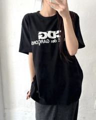 COMMEdesGARCONS コム・デ・ギャルソン CDGロゴ コットン Tシャツ