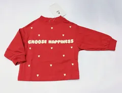 ベビー長袖Tシャツ ロンT 90cm 女の子 新品