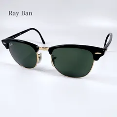 Ray-Ban レイバン RB3016 CLUBMASTER クラブマスター W0365 サングラス ブラック グリーンレンズ ONE OK ROCK TAKA着用 人気モデル メンズ レディース ユニセックス 紫外線対策 送料無料 匿名配送
