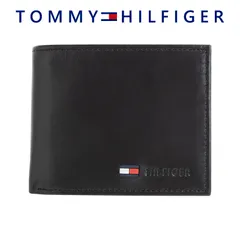 訳あり トミーヒルフィガー TOMMY HILFIGER 二つ折り財布 小銭入れ付き レザー メンズ 31tl25x020 プレゼント ギフト ラッピング 箱無