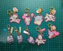 サンリオ ハローキティ、ポチャッコ、マイメロディ、けろっぴ、クロミ等 キーホルダー まとめ 出品