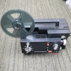 Canon 8mm映写機 AUTO PROJECTOR 8Z ケース付 希少 修理&映写】最近入手した8ミリ映写機をまとめて紹介します【ELMO