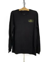 【日本未発売】海外 正規品 新品未使用 THE NORTHFACE ザ ノースフェイス 長袖 バックデザイン ロングスリーブ Tシャツ 日本サイズL メンズ 黒 ブラック M LS GI TEE N30