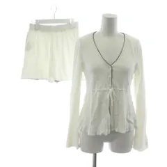 スナイデル SNIDEL HOMME ルームウェア 部屋着 カーディガン ショートパンツ ハーフパンツ F 白 ホワイト /AN67