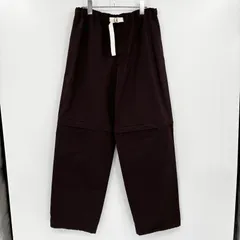 JIL SANDER ＋　ジルサンダープラス　22AW リラックスフィットロングパンツ　J47KA0008 ブラウンのサムネイル