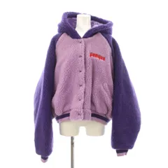 プニュズ PUNYUS ジャケット 上着 4 紫 パープル フード付き 長袖 ボア /JP