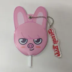 StrayKids 2024 dominATE JAPAN Changbin ミニうちわキーホルダー 赤文字