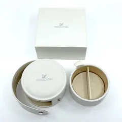 スワロフスキー　Swarovski ジュエリーボックス　小物入れ　ホワイト