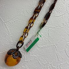 HIROKO KOSHINO 拡大鏡ネックレス 伊製　美品 HIROKO KOSHINO 拡大鏡ネックレス 伊製 美品 - メルカリ