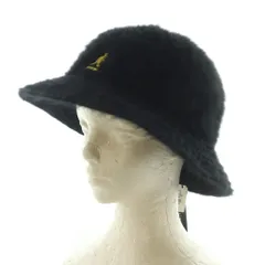 カンゴール KANGOL 帽子 バケットハット アンゴラ混 XL 黒 /MI ユニセックス