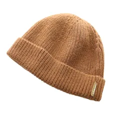 ルルレモン lululemon ニットキャップ 帽子 S/M 茶 ブラウン /SS ■OS