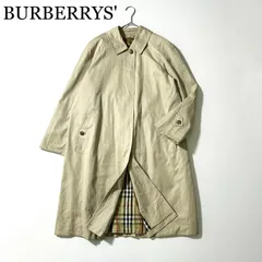 3357y美品 バーバリーズ ライナー付きステンカラーコート ベージュ M　レディース
