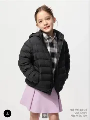 ユニクロ KIDS PUFFTECH ウォッシャブル パーカ