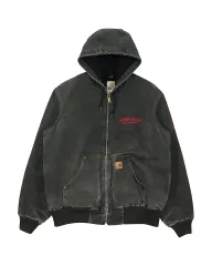 2010 カーハート J25 MOS ダック アクティブ ジャケット モスグリーン サーマル 裏地