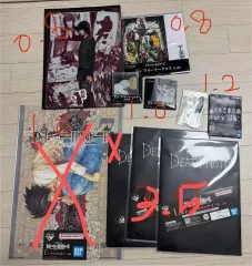 (未開封) DEATH NOTE(デスノート) 一番くじ / dmm 製品 出品 アクリル ファイル ポスター