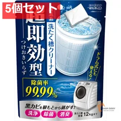 超即効型洗たく槽クリーナー 120G 5個セット まとめ売り