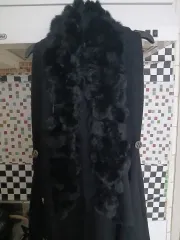 ブラック ファー ベスト