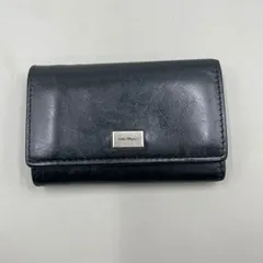 美品　Salvatore Ferragamo サルヴァトーレフェラガモ　キーケース　6連　キーリング付き　ロゴ　レザー　黒　ブラック