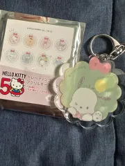 ハローキティ50周年アクリルキーホルダー