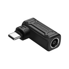 【在庫セール】3.7mmメス(6.0 x x 0.6mm)入力-USB DC6.0mm Cオスコネクター DC6037-タイプC充電アダプター PDオートIDチップ付き 140W 携帯電話、タブレット、ラップトップ用(DC6037メス PD Q) SinLoo