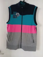 le coq sportif カラーブロック ベスト ダウン