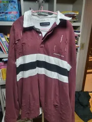 project gr ポロシャツ ☆送料・関税込☆Project G/R☆Bullied Half Polo Shirts☆Navy
