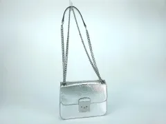 マイケルコース スローン チェーン ショルダーバッグ クロスボディバッグ シルバー