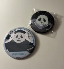 呪術廻戦 パンダ 缶バッジ