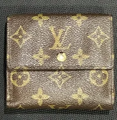 正規品 Louis Vuitton ルイヴィトン モノグラム エルリング 二つ折り財布