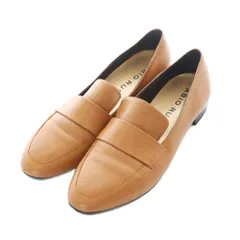 ファビオルスコーニ FABIO RUSCONI コインローファー モカシン ローファー 35.5 23cm ブラウン 茶色 /RI ■OS