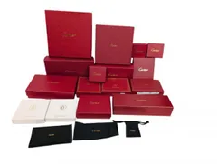 カルティエ　箱セット　箱　財布用 ベルト用　小物用　キーリング用　19個セット Cartier のサムネイル