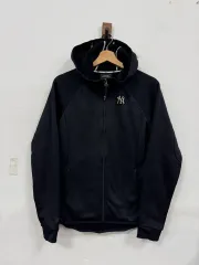 (95) MLB ニューヨーク・ヤンキース 起毛 ジップアップパーカー